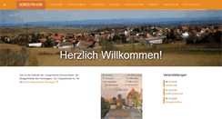 Desktop Screenshot of monzernheim.de